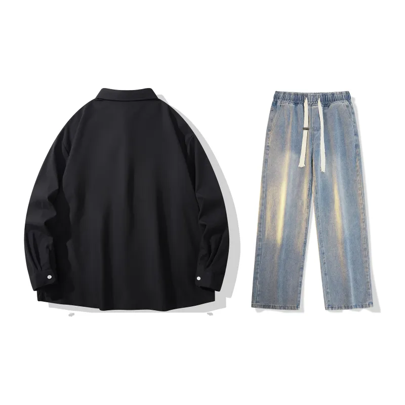 Airwalk Shirt Matching Sets Unisex-21