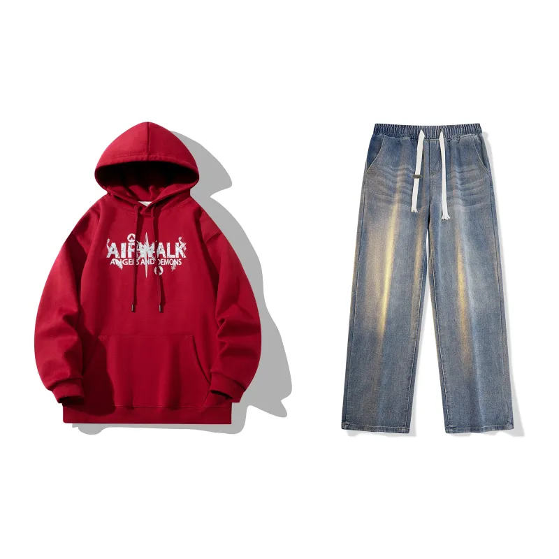 Airwalk Sweatshirt Sets Unisex-64
