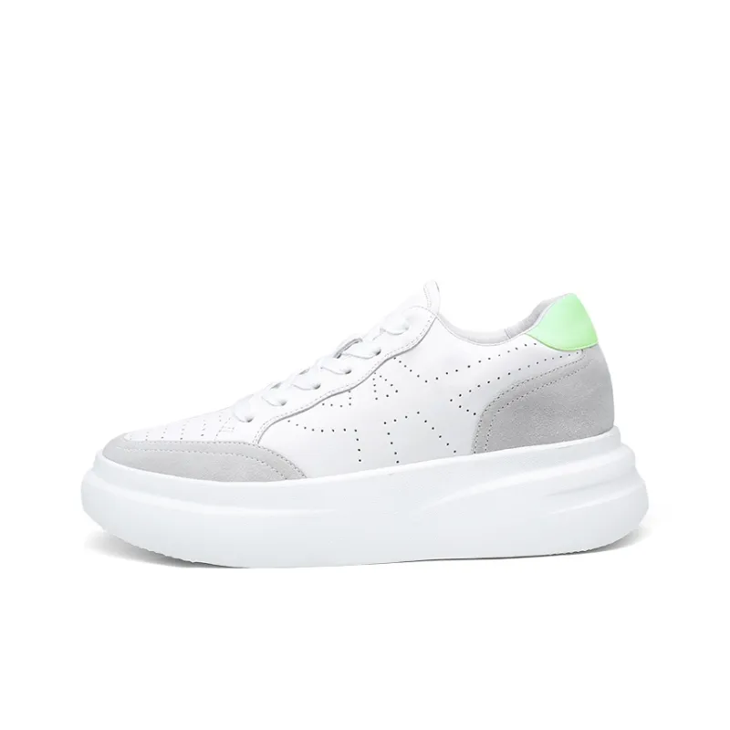 He Jinchang Hermo Collection Casual Shoes Women's White-0
