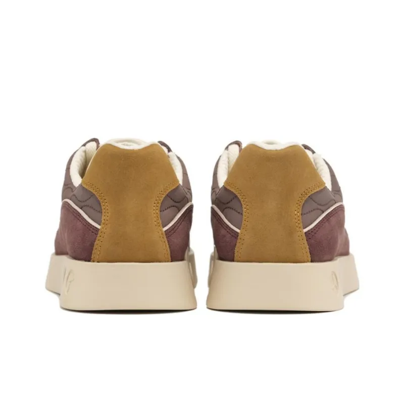 LI NING 1990 Classic Collection Abrasion Resistant Low Top Skateboard Shoes Women's Umber Red-4