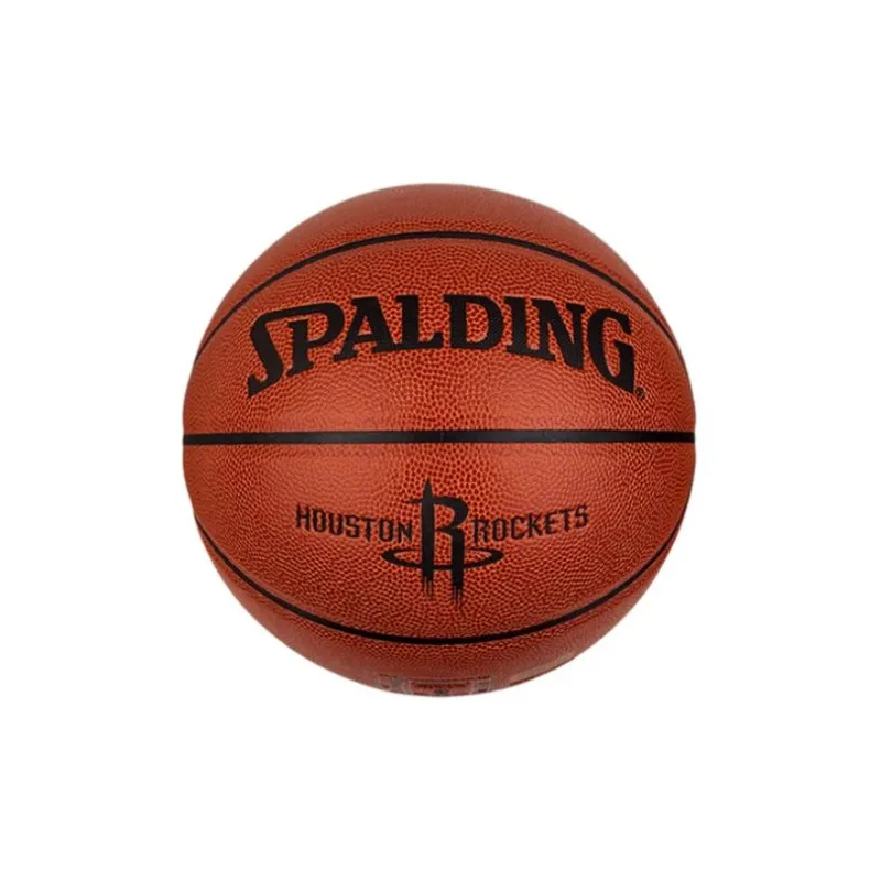 SPALDING PU Basketball Brown Size 7 Ball Training Competition Unisex-1