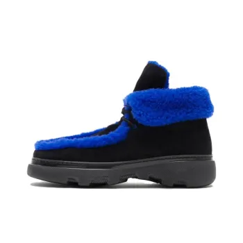Burberry Creeper High Top Casual Shoes Men's Black