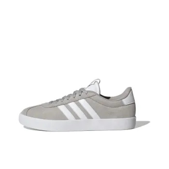 Adidas Neo Vl Court 3.0 Grey Cloud White Silver Metallic Women's