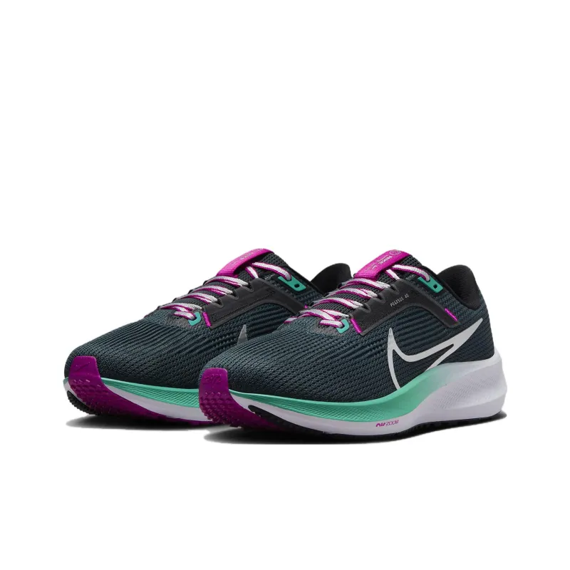 Nike Air Zoom Pegasus 40 'Deep Jungle Metallic Silver' Women's-2
