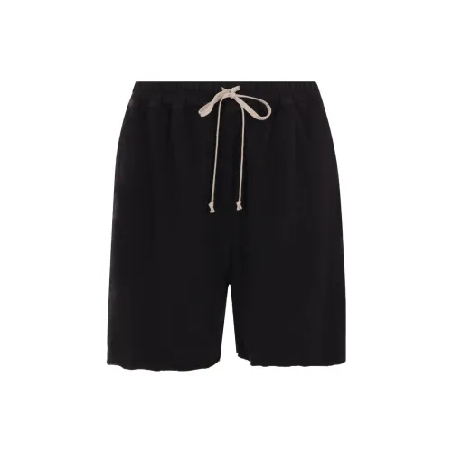 RICK OWENS Casual Shorts Men Black