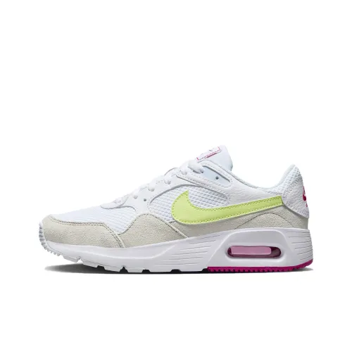 Nike Women's Air Max SC 'White Lemon Fireberry'