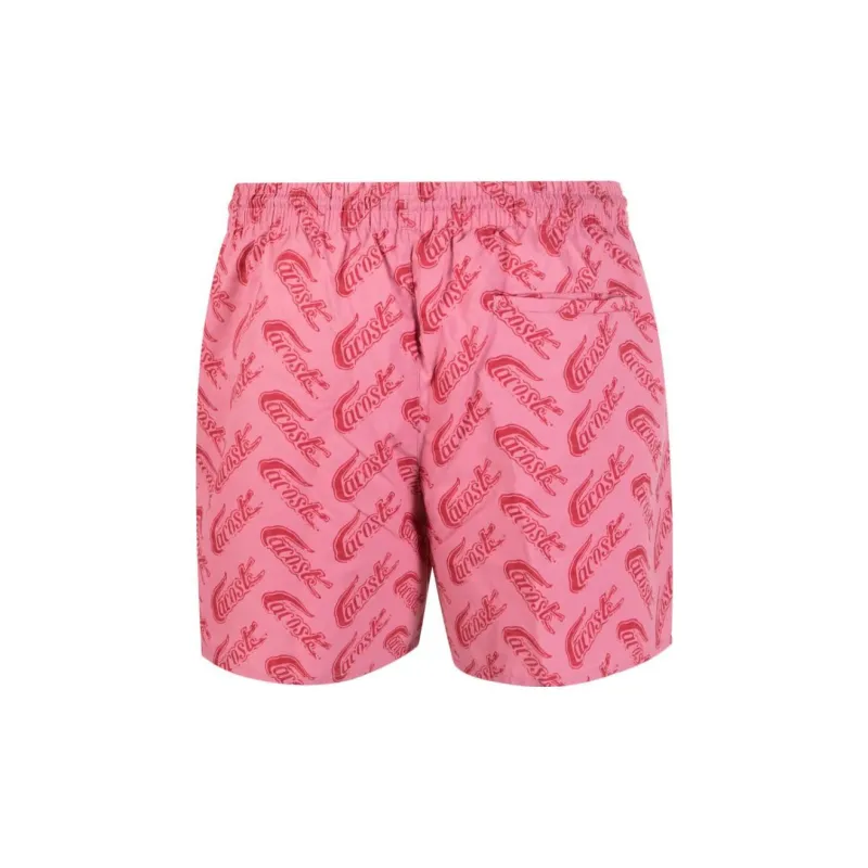 LACOSTE Casual Shorts Men Pink-1