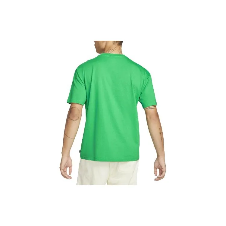 Nike T-Shirts Men Neon Green-1