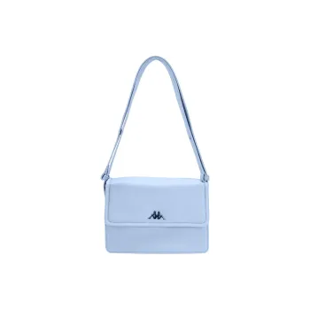 Kappa Nylon Shoulder Bag, Crossbody Bag, Commute Handbag Regular Women's Baby Blue