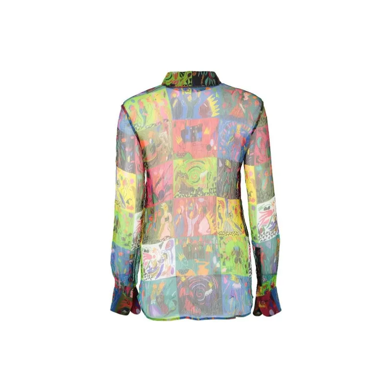 Chloé Graphic Print Long Sleeved Shirt-1