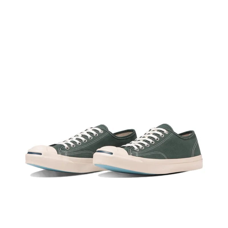 Converse Jack Purcell Abrasion Resistant Shock Absorbers Low Top Canvas Shoes Unisex Green-2