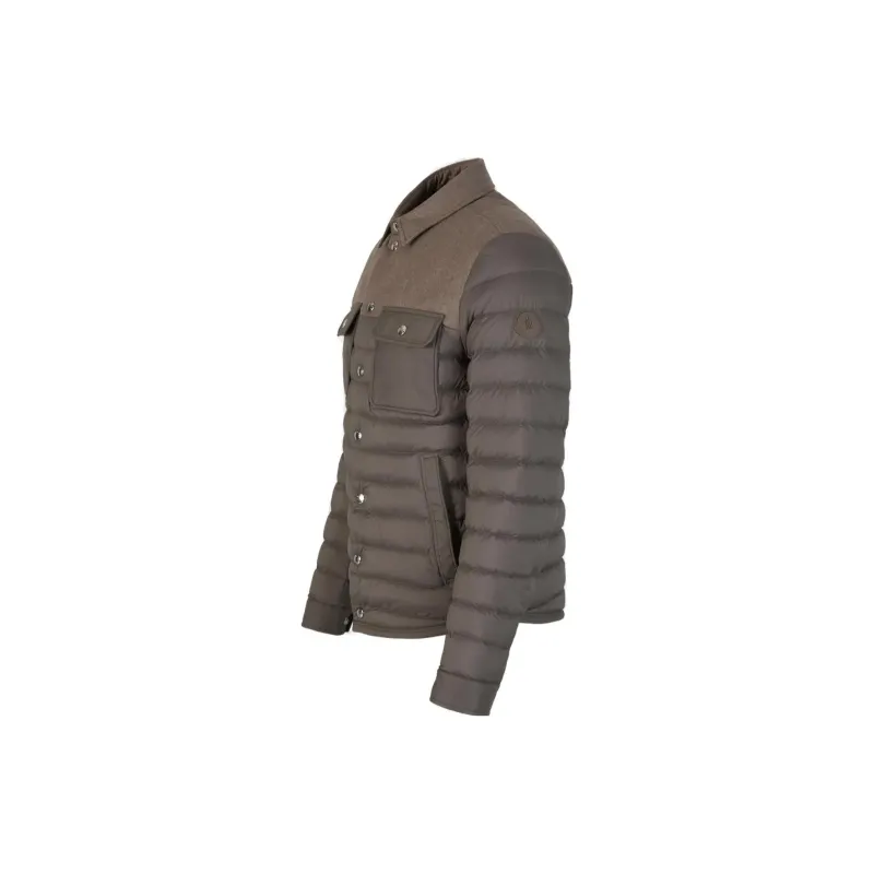 Moncler Down Jackets Men Brown-2