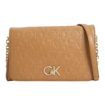 CK/Calvin Klein Artificial Leather Crossbody Bag Shoulder Bag Women's Brown