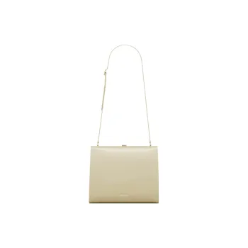 SAINT LAURENT LE ANNE MARIE Polyurethane Crossbody Bag Shoulder Bag Women's Desert