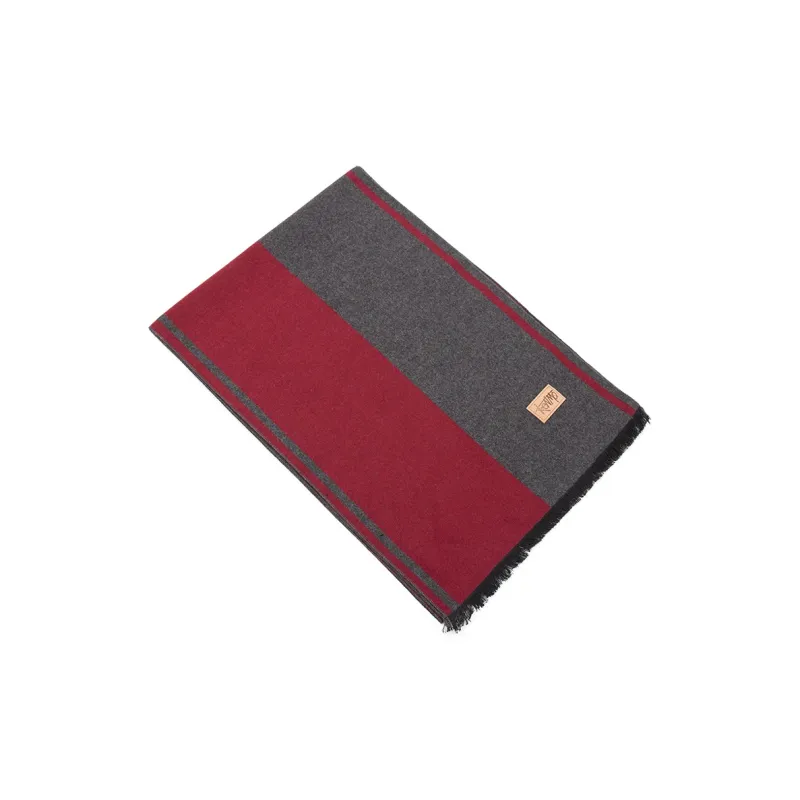 KENMO Faux Cashmere Knit Scarves Unisex-4