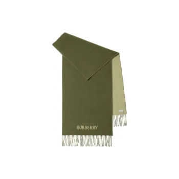 Burberry Ekd Two-tone Cashmere Scarf