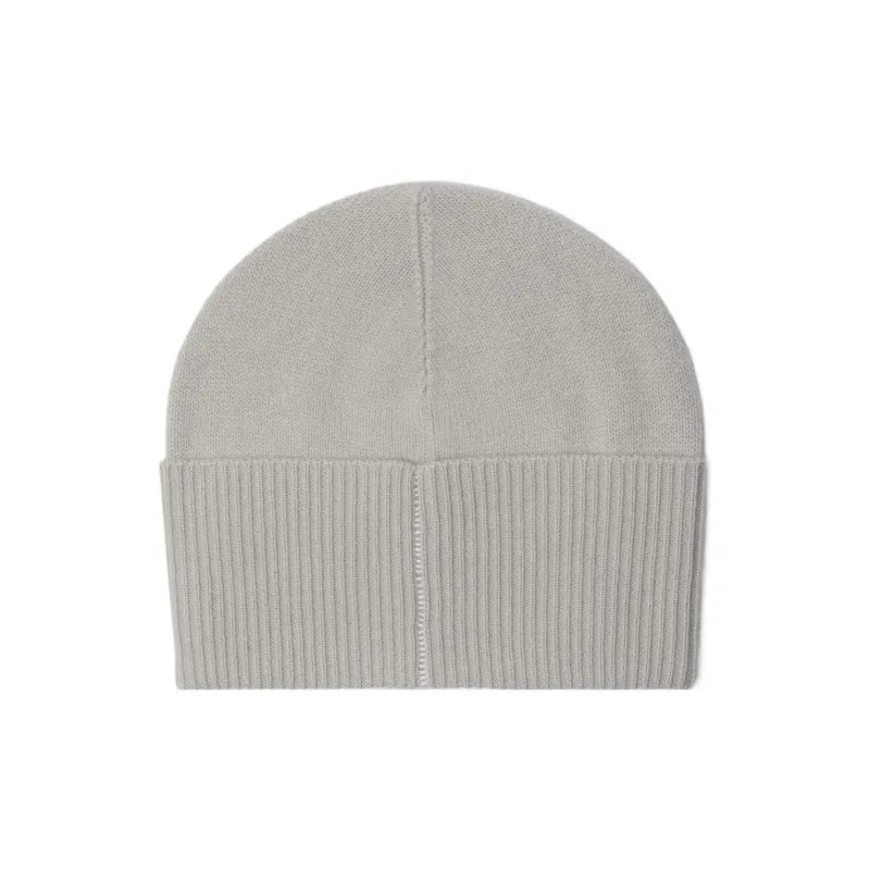 Burberry Cotton Cashmere Beanies Women's Gray-1