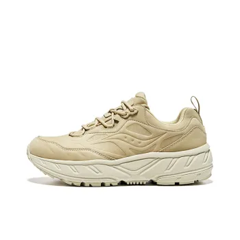 Saucony Anti Slip Wear Resistant Low Top Running Shoes Unisex Khaki