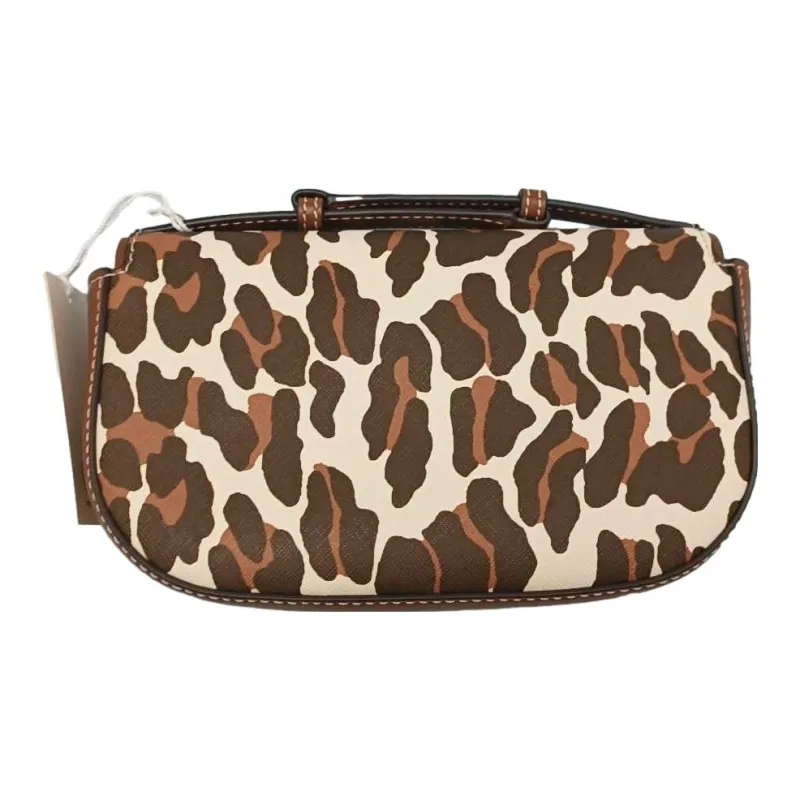 TORY BURCH Emerson Cow Leather Chain Bag, Small Square Bag, Shoulder Bag, Crossbody Bag Women's Multicolor-2
