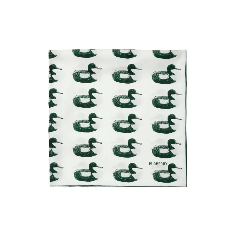 Burberry Animal print Silk Scarf-1