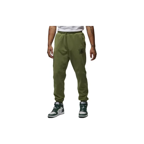 Jordan ESSENTIALS Knitted Sweatpants Men Olive Green