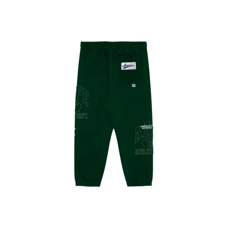 Aape Logo appliqué Cotton Track Pants-3