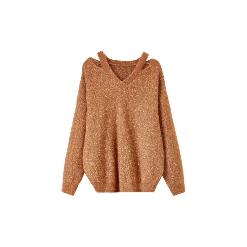 SENTUBILA Sweaters Women's Tea Brown