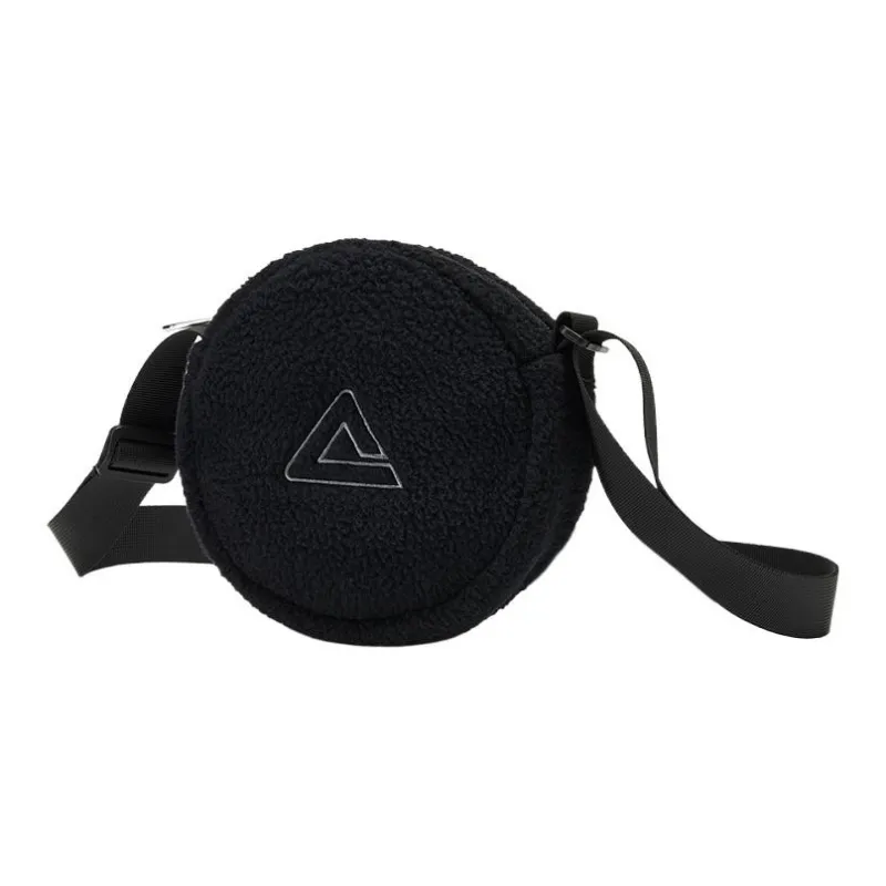 PEAK Fabric Crossbody Bags Fanny Pack Regular Unisex Black/Pink/Khaki/Orchid-1