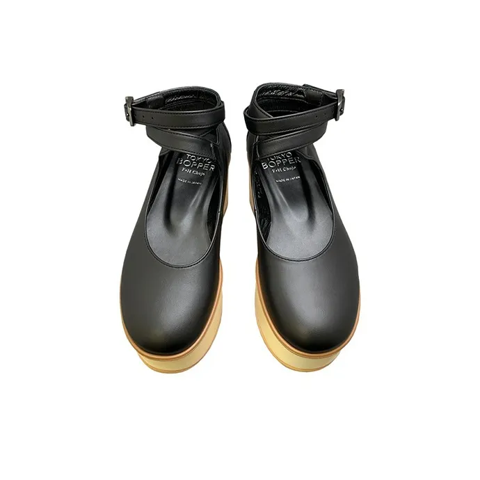 Tokyo Bopper Low Top Casual Shoes 7cm Women's Black-3