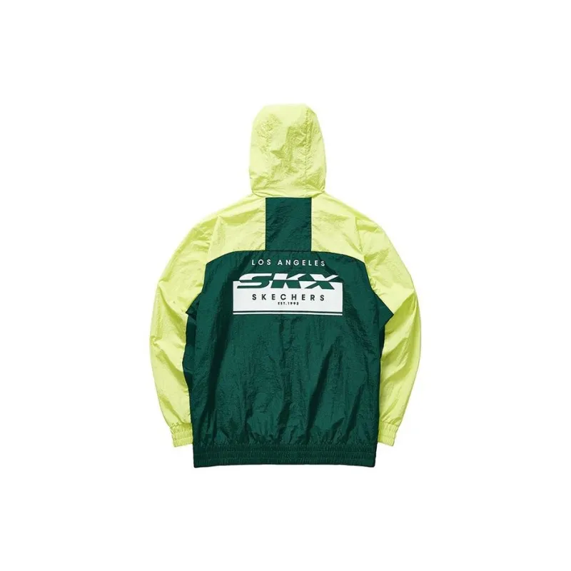 Skechers Jackets Men Garden Green/00XW-1