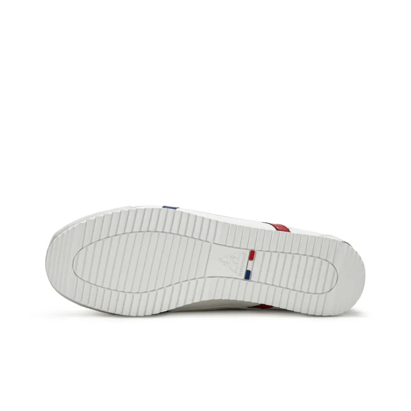 Le Coq Sportif Casual Shoes Unisex Low Top Red/Blue/White-5