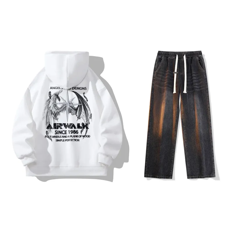Airwalk Sweatshirt Sets Unisex-10