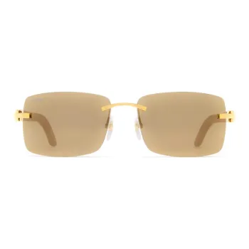 Cartier Rectangle Frame Sunglasses