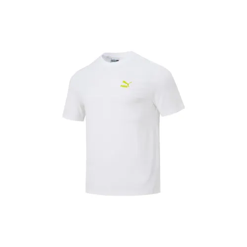 PUMA 5K Graphic AOP SS T-Shirts Men White