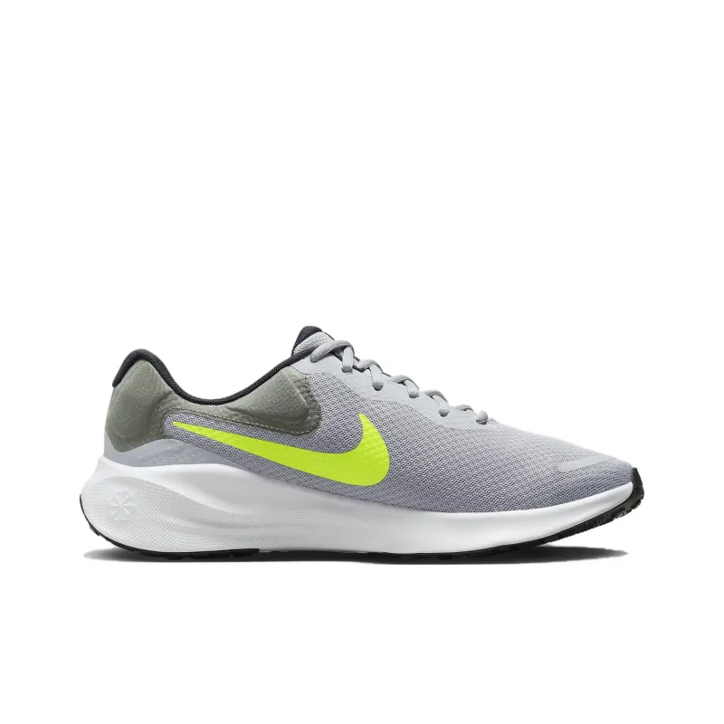 Nike Revolution 7 Wolf Grey Smoke Grey Black Volt-1