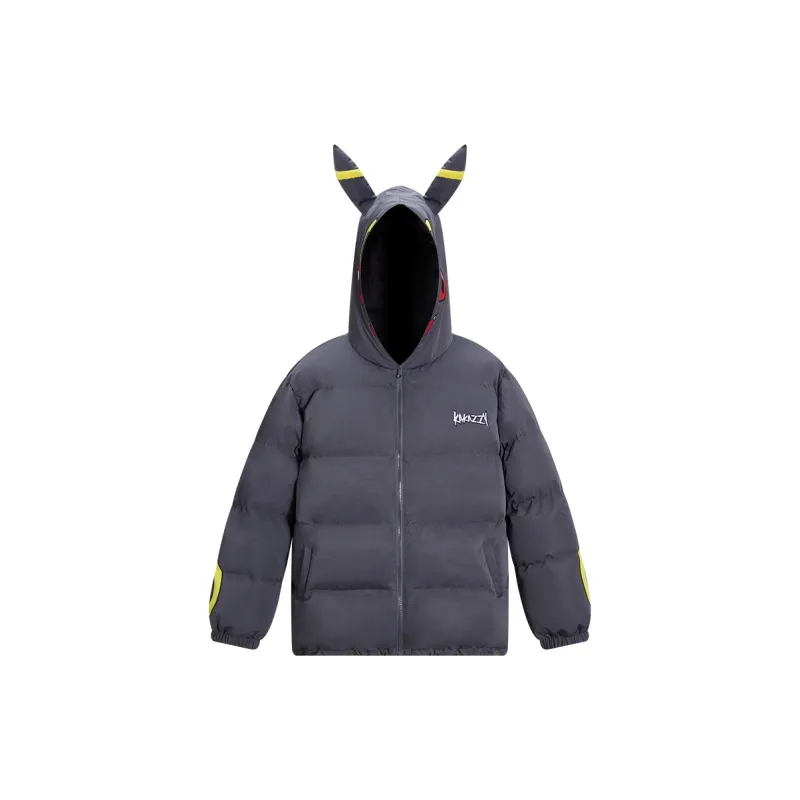 KAKAZZY Puffer Jacket Unisex Dark Gray-1