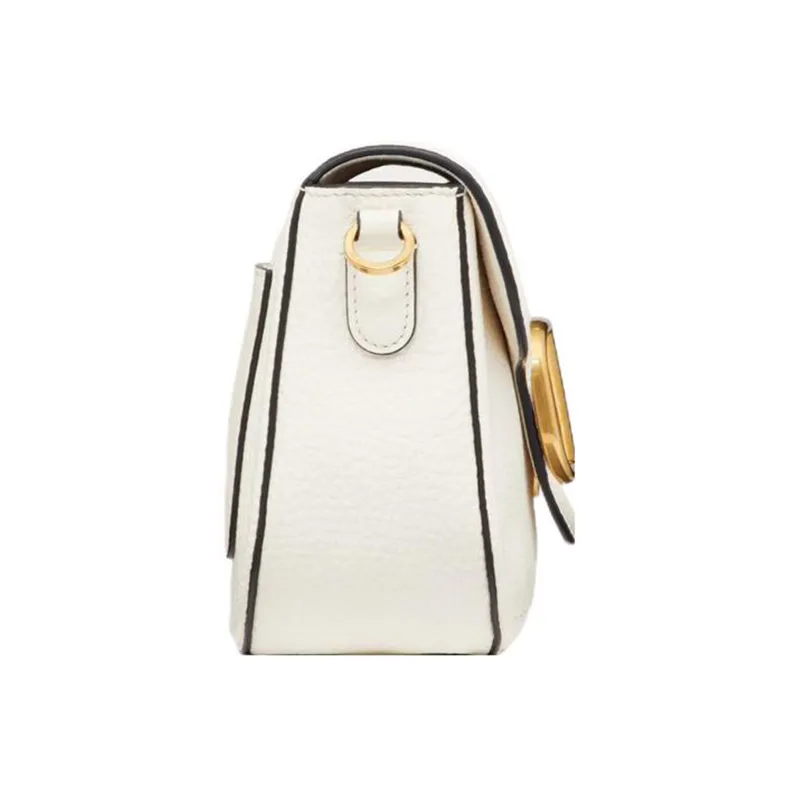 Valentino GARAVANI Soft Grained Calfskin Portable Crossbody Bag Shoulder Bag Regular Women's Ivory White-3