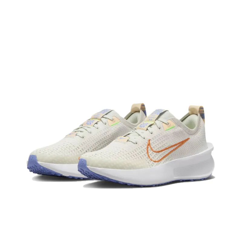 Nike Interact Run Light Bone Sail Ice Peach Bright Mandarin Women's-2