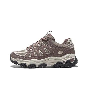 Skechers DLites Training Shoes 'Brown Beige Mauve' Women's