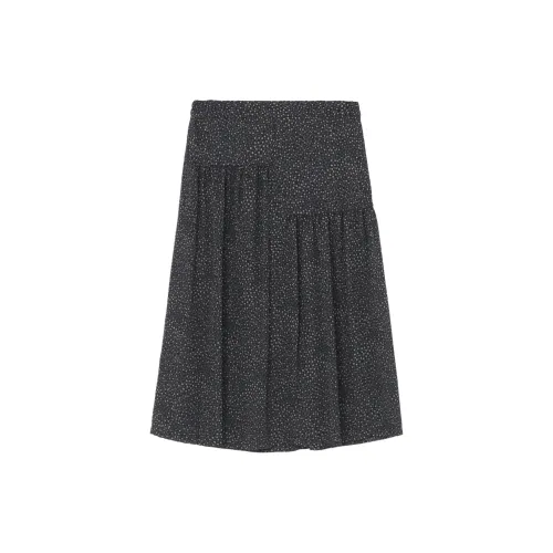 Yohji Yamamoto Casual Long Skirts Women's Black