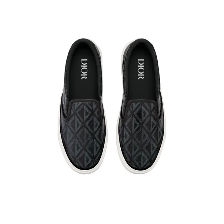 DIOR B101 Low Top Stylish Skateboarding Shoes Men's Black-3