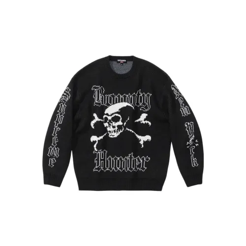 Supreme X BOUNTY HUNTER Co-brand Sweaters Unisex