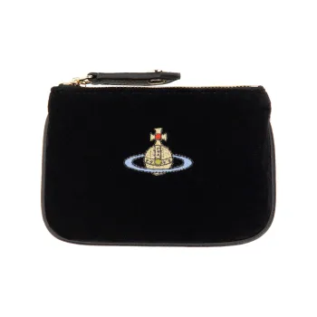Vivienne Westwood Cotton Wallet Women's Black