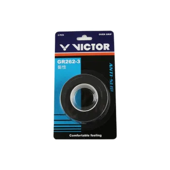 VICTOR Badminton Grip Tape Black Polyurethane Thin