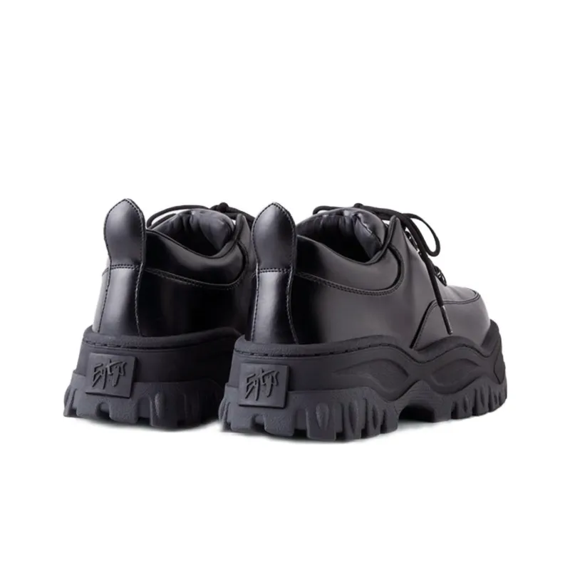 EYTYS Slip Resistant Low Top Casual Shoes Unisex Black Blue-3