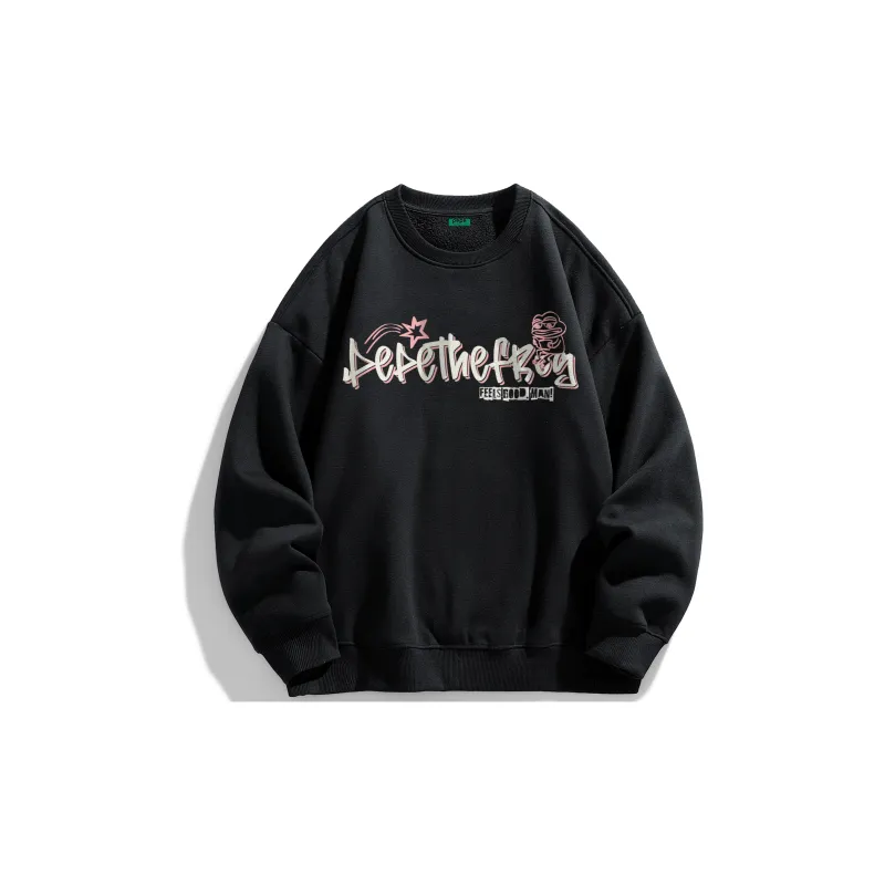 Pepe The Frog Sweatshirt Fall Unisex-11