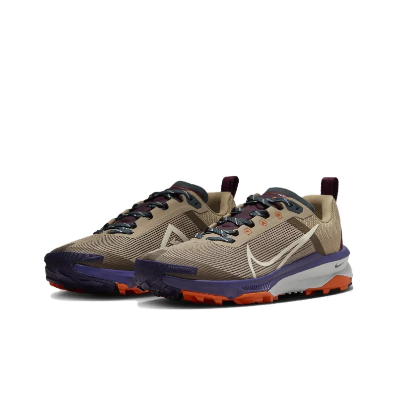 Nike React Terra Kiger 9 Khaki Deep Jungle Safety Orange Sea Glass Women's-4