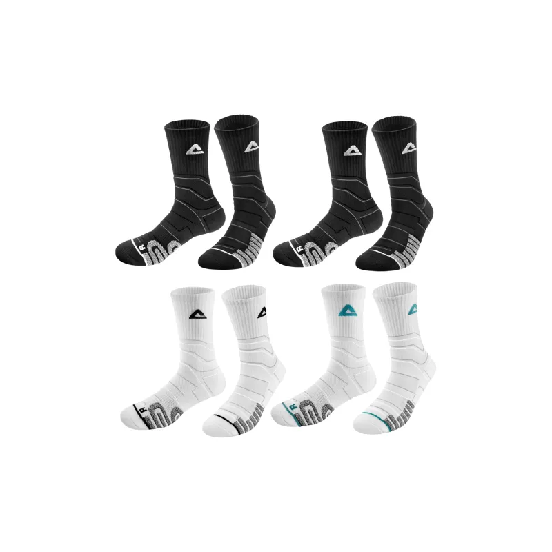 PEAK Basketball Socks Unisex 4 Pack-10