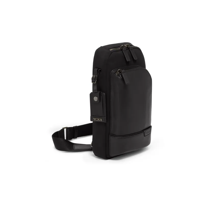 TUMI Nylon Sling Bag Crossbody Bag Shoulder Bag Men's Black-1