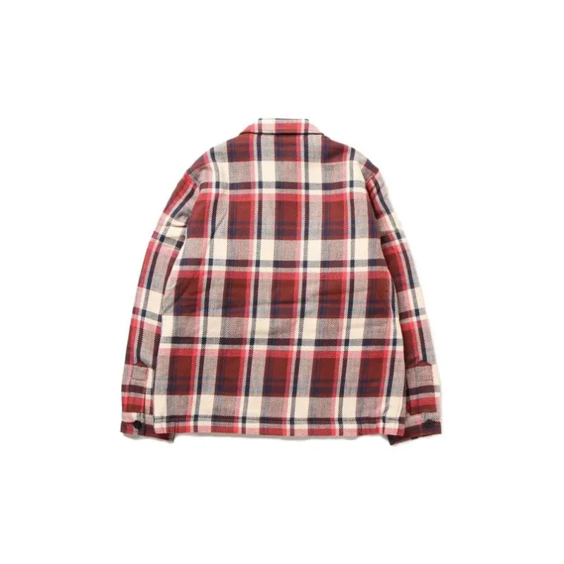 Bape Check Nylon Sport Coat Blazer-1